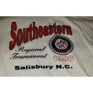 1996 southeastern American Legion Baseball T Shirt Tournament Large          B4